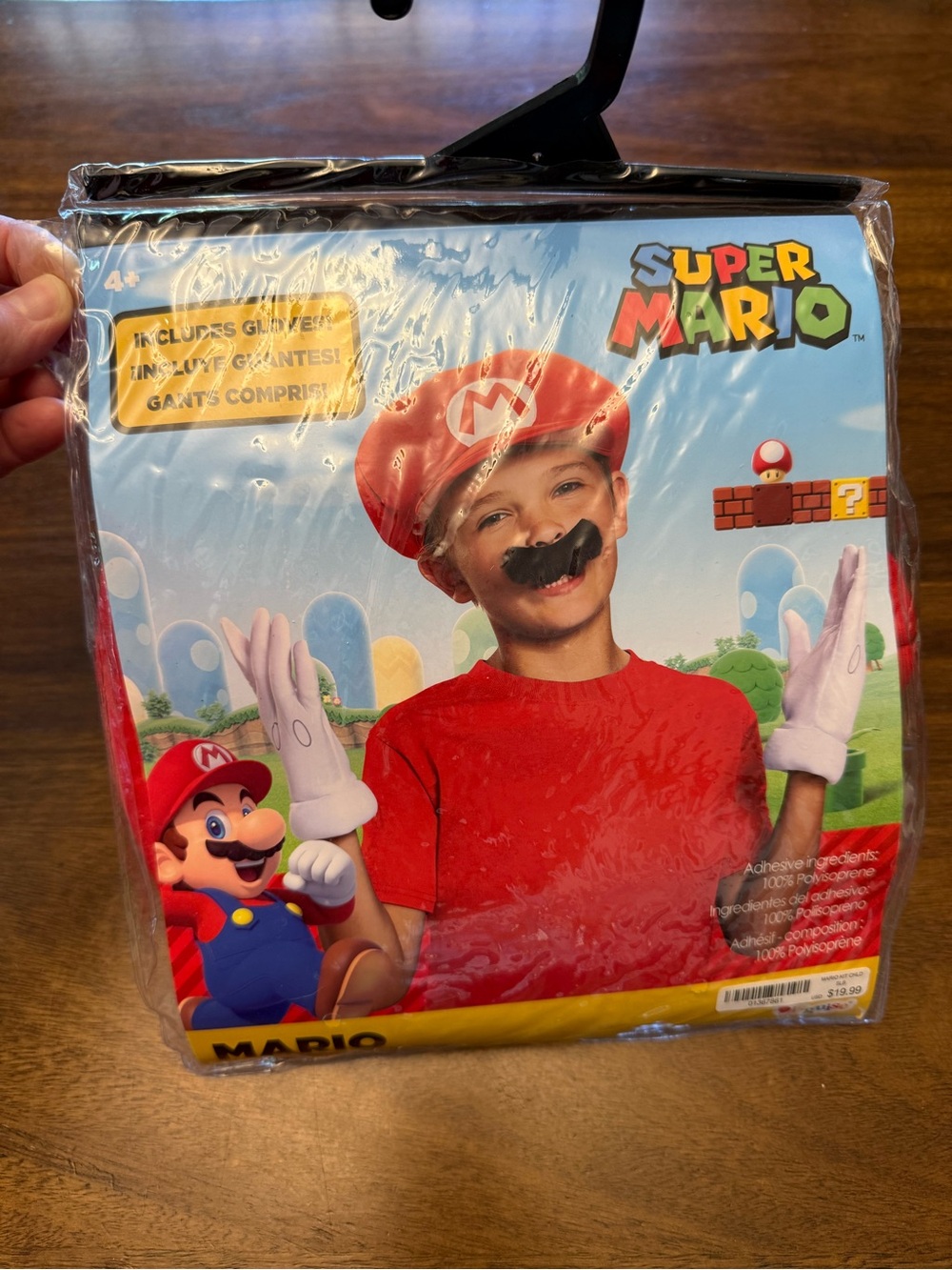 Nintendo Super Mario Red and White Kids Costume Set